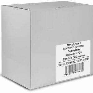 Фотобумага Revcol 10×15 200г/м, глянцевая (500л)